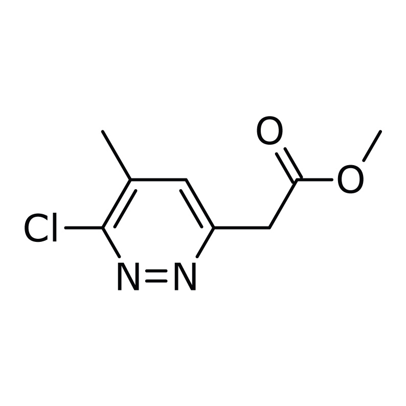 Methyl (6-chloro-5-methyl-pyridazin-3-yl)acetate